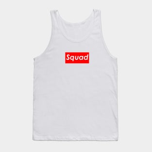 Squad (Red) Tank Top